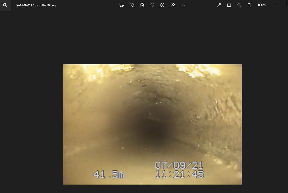one frame before end distance