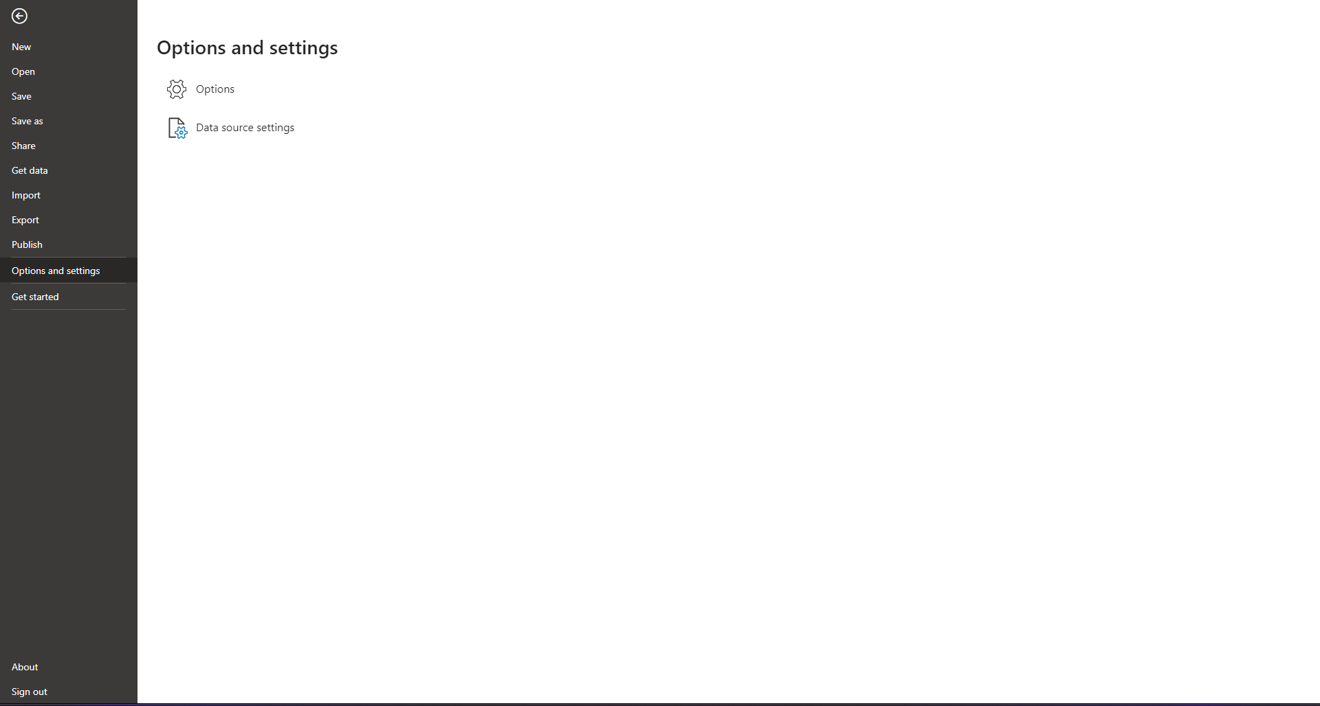 Change the Data Source