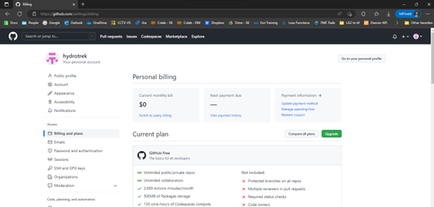 Hydrotrek GitHub