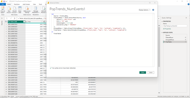 M Query