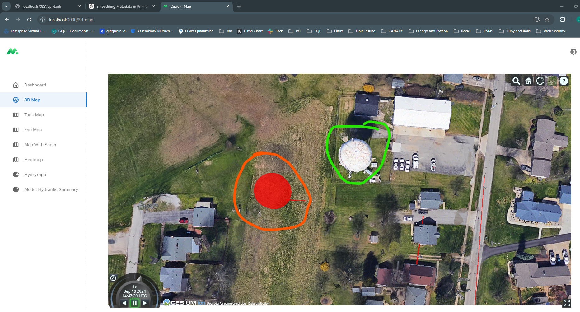 Tank T-3 Positioning in 3D