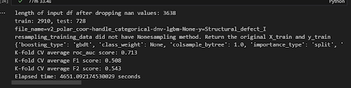 trained model with polar co-ord to predict structural defects alt_text